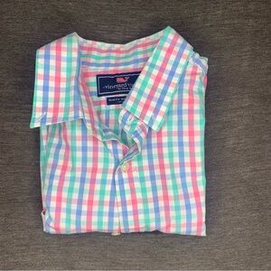 Vineyard Vines Slim Fit Whale Shirt Medium